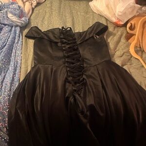 Elegant Black Corset Dress